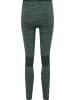 Hummel Leggings Hmlmt Aly Multisport Damen in NORTH ATLANTIC/BLACK MELANGE