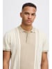 BLEND Poloshirt BHPolo knitted in Beige
