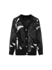 fraully Women Cardigan in Black