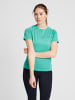 Newline Newline T-Shirt Women Running Laufen Damen Atmungsaktiv Schnelltrocknend in BLUE TURQUOISE