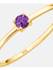 Diamant L'éternel Ring aus 375 Gelbgold mit Amethyst