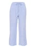 Soaked in Luxury Casual Hose SLAuran Relaxed fit in Blue Yonder Stripe