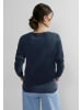 Cecil Cosy Strickpullover in Blau