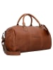 The Chesterfield Brand Wax Pull Up Weekender Reisetasche Leder 46 cm in cognac