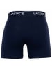 Lacoste Boxershort 3er Pack in Dunkelblau/Rot