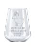 Mr. & Mrs. Panda Weinkelch Sternzeichen Steinbock mit Spruch in Transparent