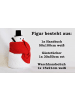 JACK Frottier Geschenk Set Handarbeit Origami Schneemann