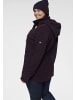 Polarino Fleecejacke in aubergine