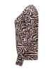 Hailys Langarmshirt 2er-Set V-Ausschnitt Normale Passform in Grau-Grün