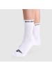 SMILODOX Damen Tennissocken 3er Pack in Weiß