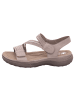 rieker Damensandalette sportlich flach 6487062 648 in  Beige