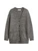 Marc O'Polo Long-Cardigan loose in Dark Brown