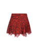 faina Women Skirt in red black