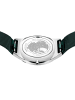 Bering Ultra Slim 40 mm 3 ATM Saphirglas Slim Design Armband Milanaise grün in grün