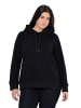 Ulla Popken Sweatshirt in schwarz