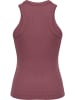 Hummel Top "Hmlpulse Rib Tank Top" in Lila