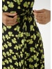 Aniston CASUAL Wickelkleid in schwarz-gelb-grün-fleider
