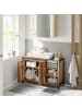 SoBuy Unterschrank in Hellbraun - (W) 30 x (H) 60 x (L) 90 cm