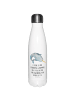 Mr. & Mrs. Panda Thermosflasche Narwal mit Spruch in Weiß