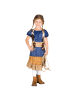 tectake Westernheld/Rinderhirt, in braun, Velourslederimitat-Rock mit Gummizug