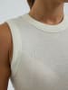 Seamless Basic Top Wooly in Off-white