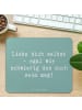 Mr. & Mrs. Panda Mouse Pad Spruch Selbstakzeptanz Liebe mit Spruch in Meeresbrise
