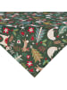 Erwin Müller Jacquard, Baumwollmischung, Gobelin Mitteldecke in grün