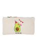 Mr. & Mrs. Panda Schminktasche Avocado Party ohne Spruch in Weiß
