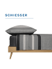 Schiesser Jersey-Elasthan-Spannbettlaken Elli in Dunkelgrau