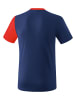 erima 5-C T-Shirt in new navy/rot/weiss