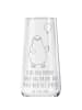 Mr. & Mrs. Panda Proseccoglas Pinguin Luftballon mit Spruch in Transparent