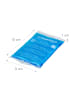 relaxdays 4 x Kühlpad in Blau