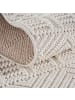 Teppich Boss Kurzflor Teppich Helix 2202, rund - Creme