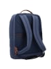 Greenburry Recycled PET Sydney Rucksack 44 cm Laptopfach coral blue