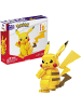 Mega Bloks Pikachu Figur zum Zusammenbauen Höhe 30cm beweglich ab 6 Jahre