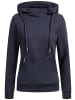 Alessandro Salvarini Hoodie Alessandro Salvarini Damen Sweatshirt Hoodie Kapuzen Pullover AS298 in Navy