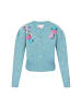 IZIA Cardigan in blue mint