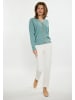 usha WHITE LABEL Damen Cardigan in AQUA