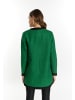 faina Damen Bouclé Blazer in Grün
