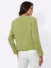 creation L Bouclé-Blazer in lindgrün