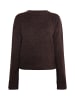 usha FESTIVAL Damen Strick Pullover in Dunkelbraun