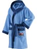 Erwin Müller Frottier Kinder-Bademantel mit Kapuze in hellblau