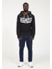 PLUS EIGHTEEN Herren Kapuzenpullover in Schwarz