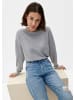 QS Strickpullover  in  9400_grau meliert