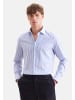 Seidensticker Business Hemd Slim in Mittelblau