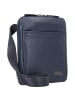 BRIC`s Torino Umhängetasche Leder 16 cm in navy