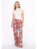 Usha Pants in brown multicolor