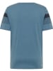 Joy Sportswear Rundhalsshirt MATTIA in harbour blue melange