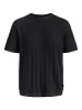 Jack & Jones Gestricktes T-Shirt in Black
