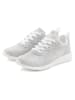 LASCANA Sneaker in hellgrau/weiß